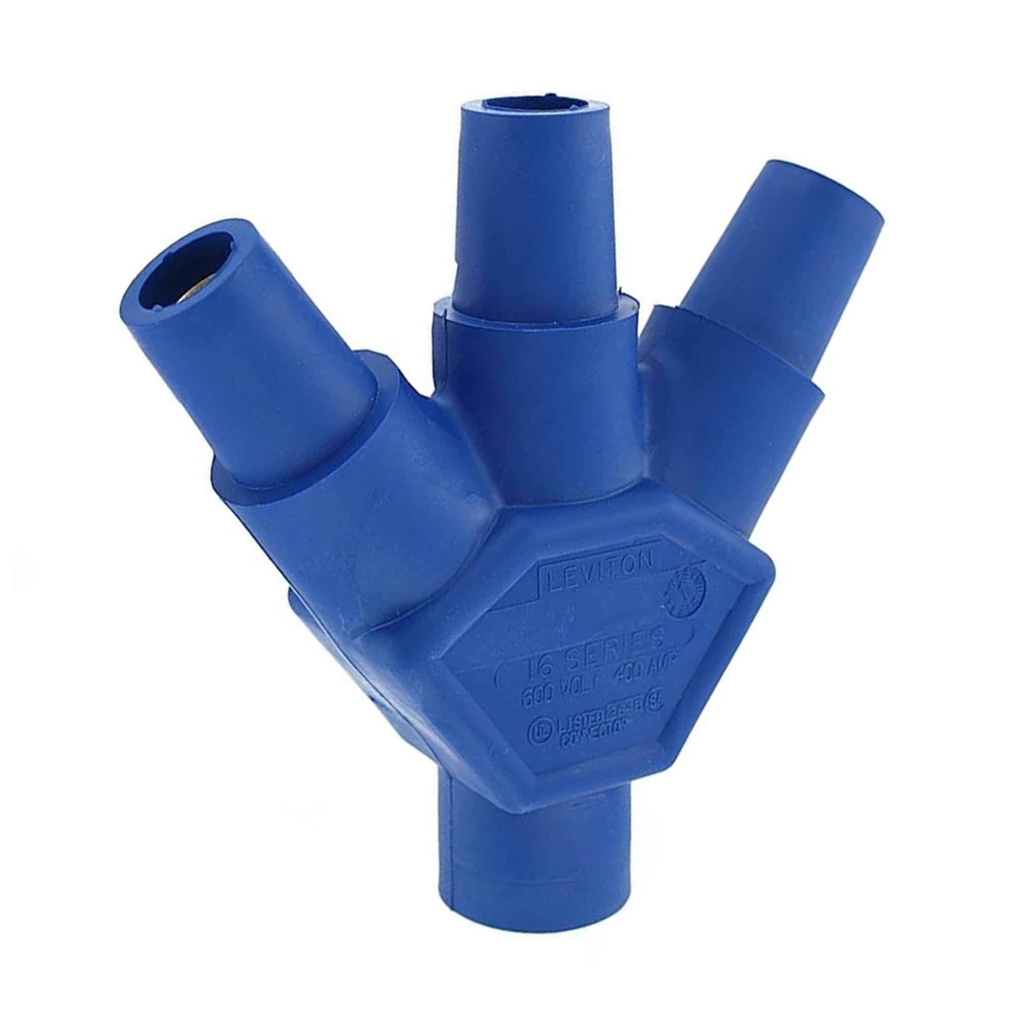 TOMA EMPOTRABLE CAM TYPE (FEMALE) 400A 600V C/2 PERNOS VERDE Cable:2/0-4/0 AWG (CAM LOCK)
