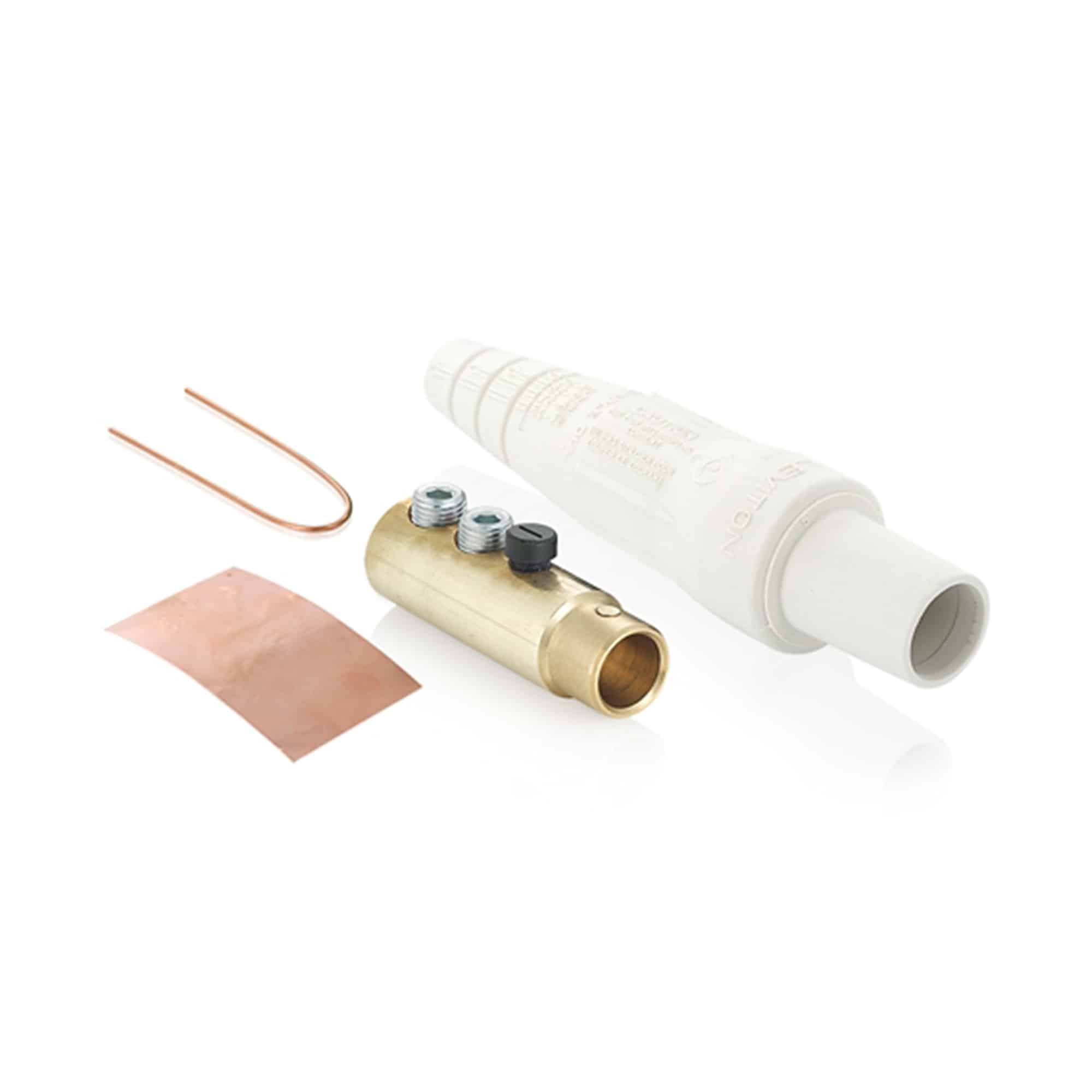 TOMA EMPOTRABLE CAM TYPE (FEMALE) 400A 600V C/2 PERNOS VERDE Cable:2/0-4/0 AWG (CAM LOCK)
