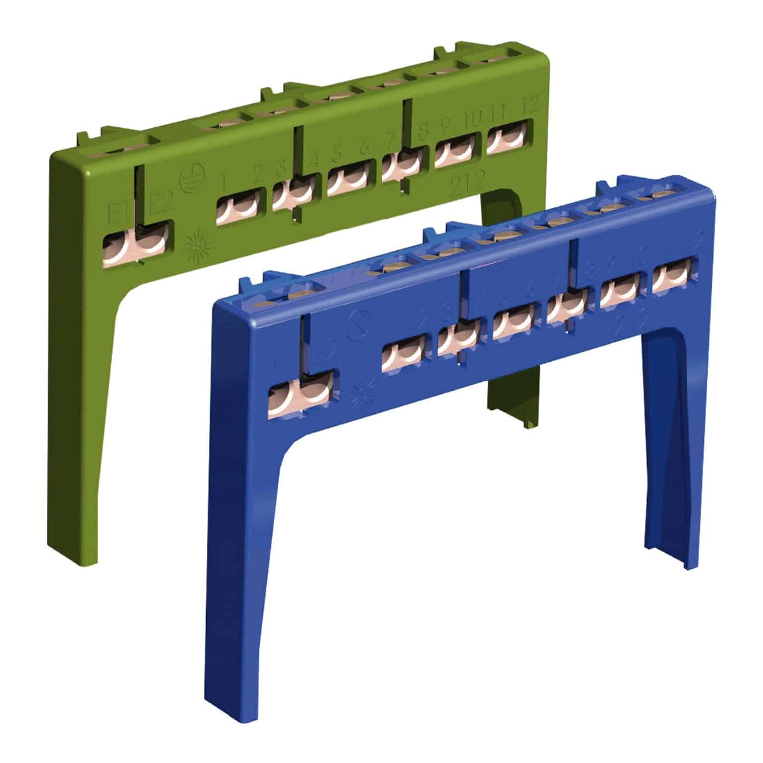 BORNERA NEUTRO AZUL (PARA TODA LINEA ARELOS) – Electro Enchufe