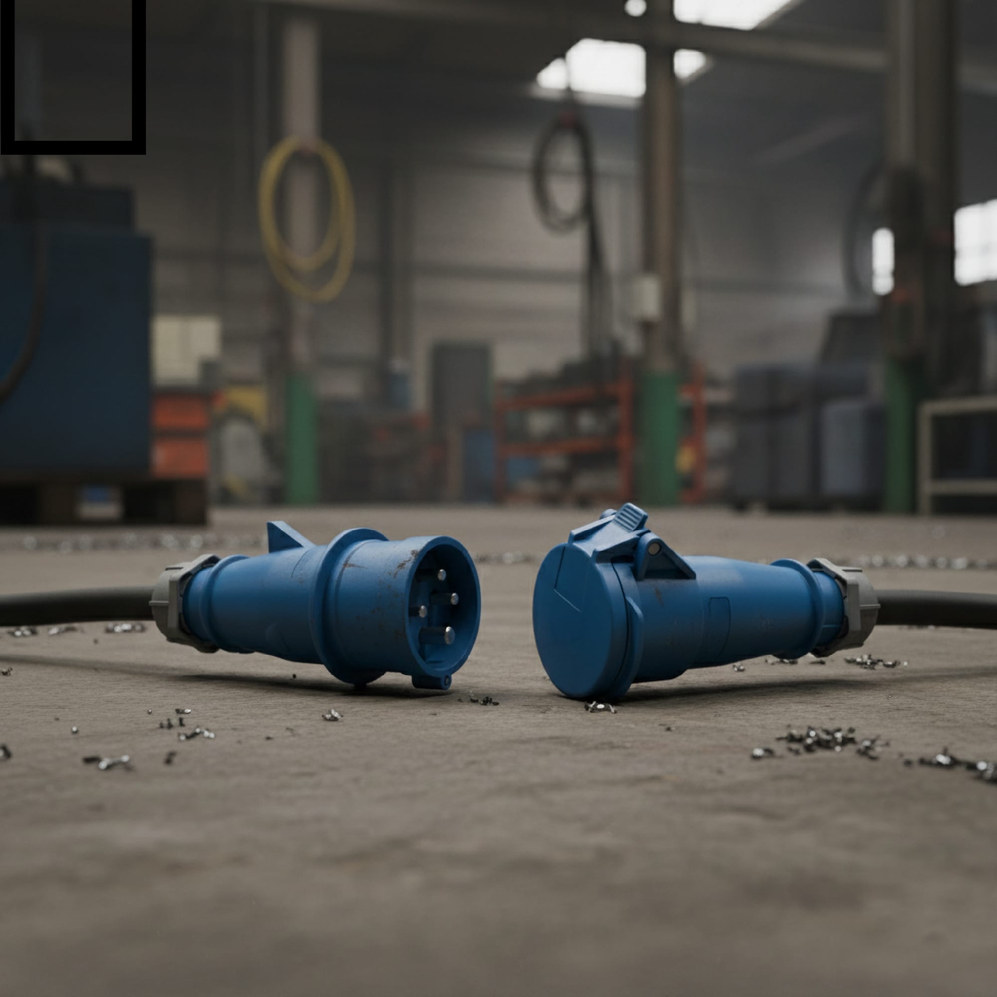 ENCHUFE 125AMP 3P+T 415V ROJO 6H IP67 POWERTOP PLUS