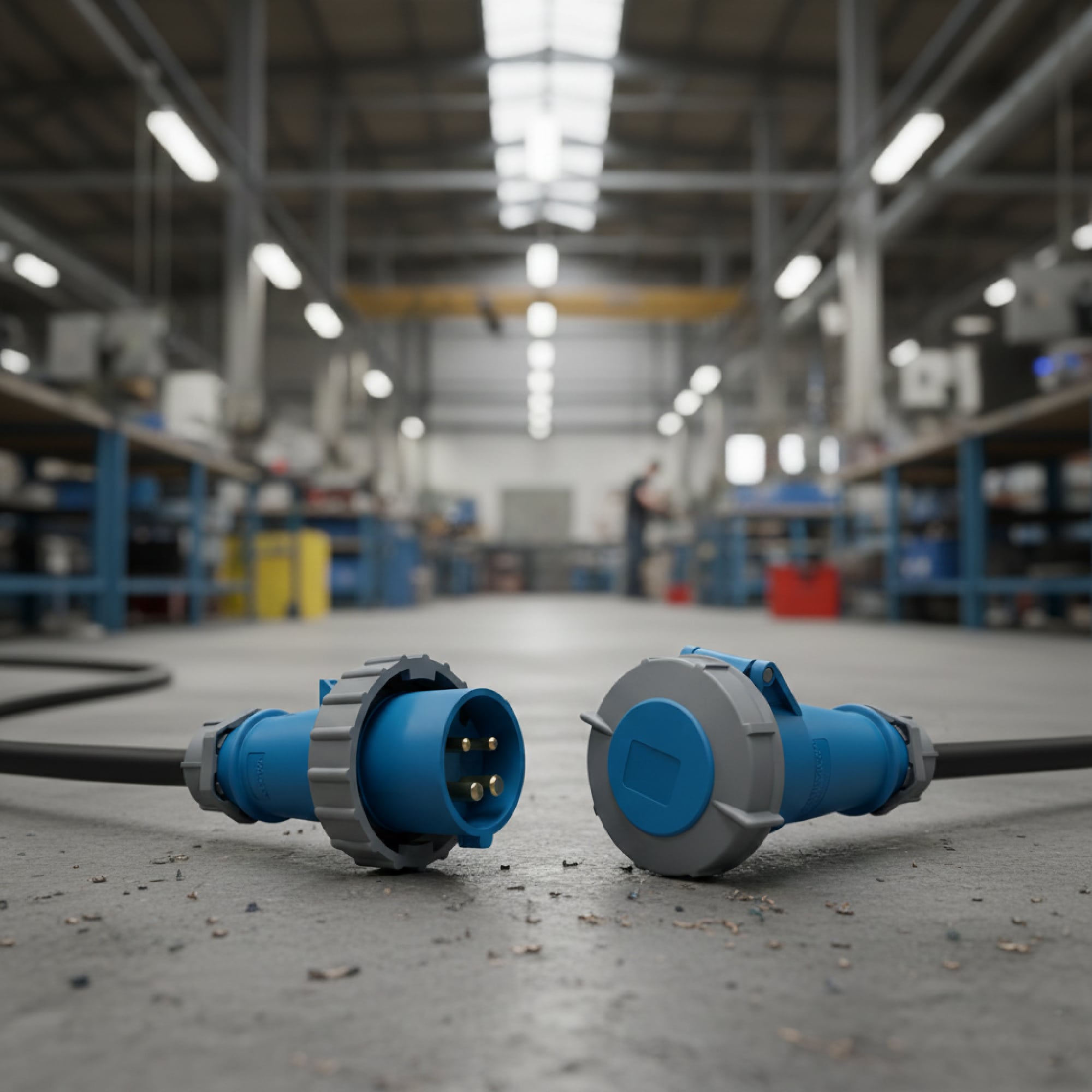 ENCHUFE 125AMP 3P+T 415V ROJO 6H IP67 POWERTOP PLUS