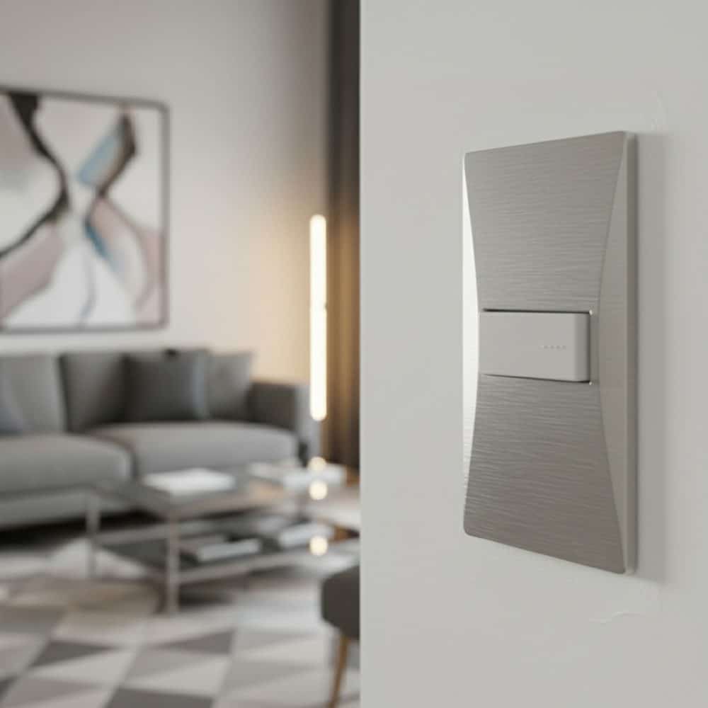 PLACA COLOR ALUMINIO (SIGLO XXII) 1 MÓDULO