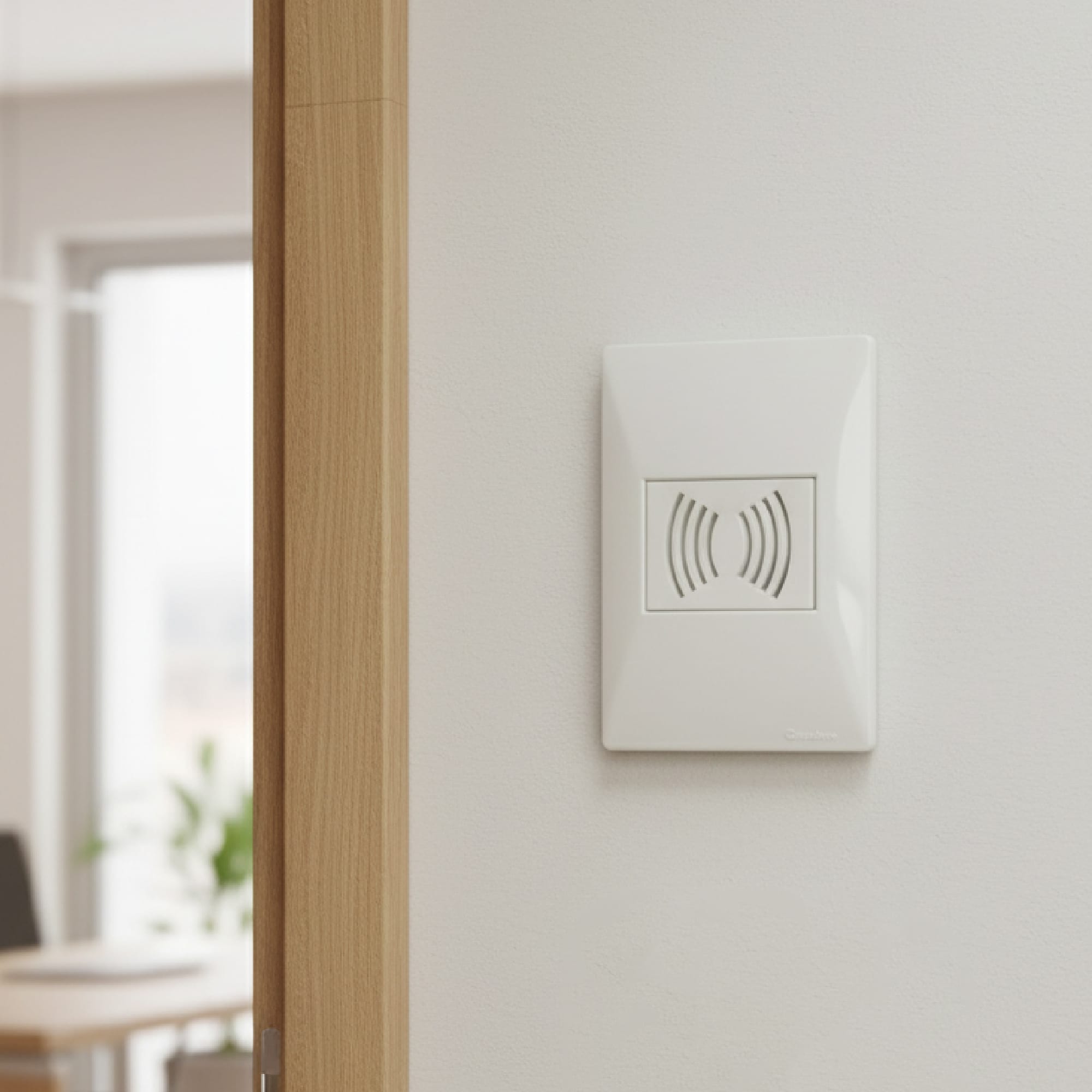 PLACA SIMPLE 2 MÓDULOS CIEN ALUMINIO