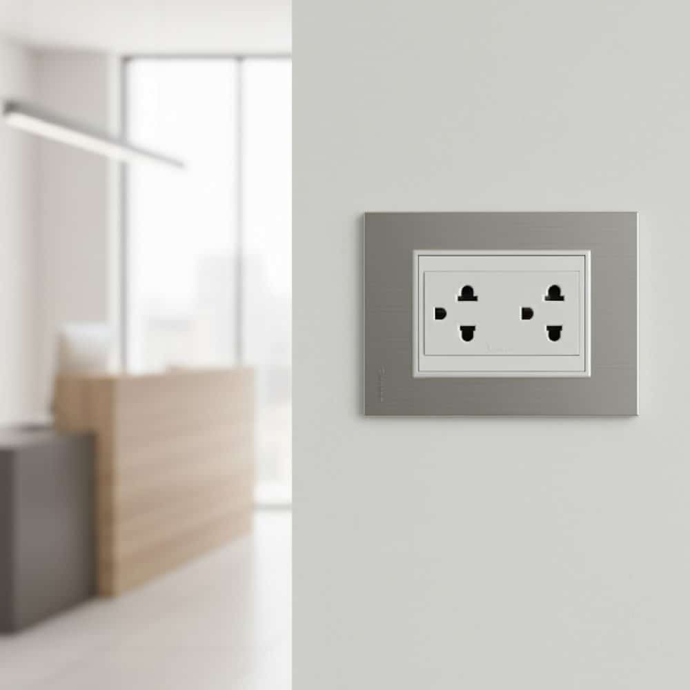 PLACA, DISTANCIADOR ALUMINIO PURO Incluye RIBETES (Blanco y gris)