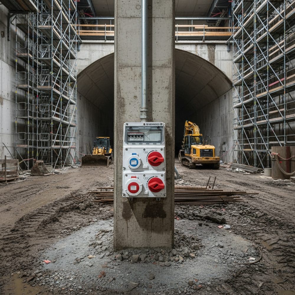 CAJA COMBINADA AMAXX IP67 1 TOMA 2P + T 16A 250V C/BLOQ.MEC. DUO 1 TOMA 3P+N+T 16A 415V C/1 INTERRUPT.TERMO 2X16A C/1 INTERRUPT.TERMO 3X16A