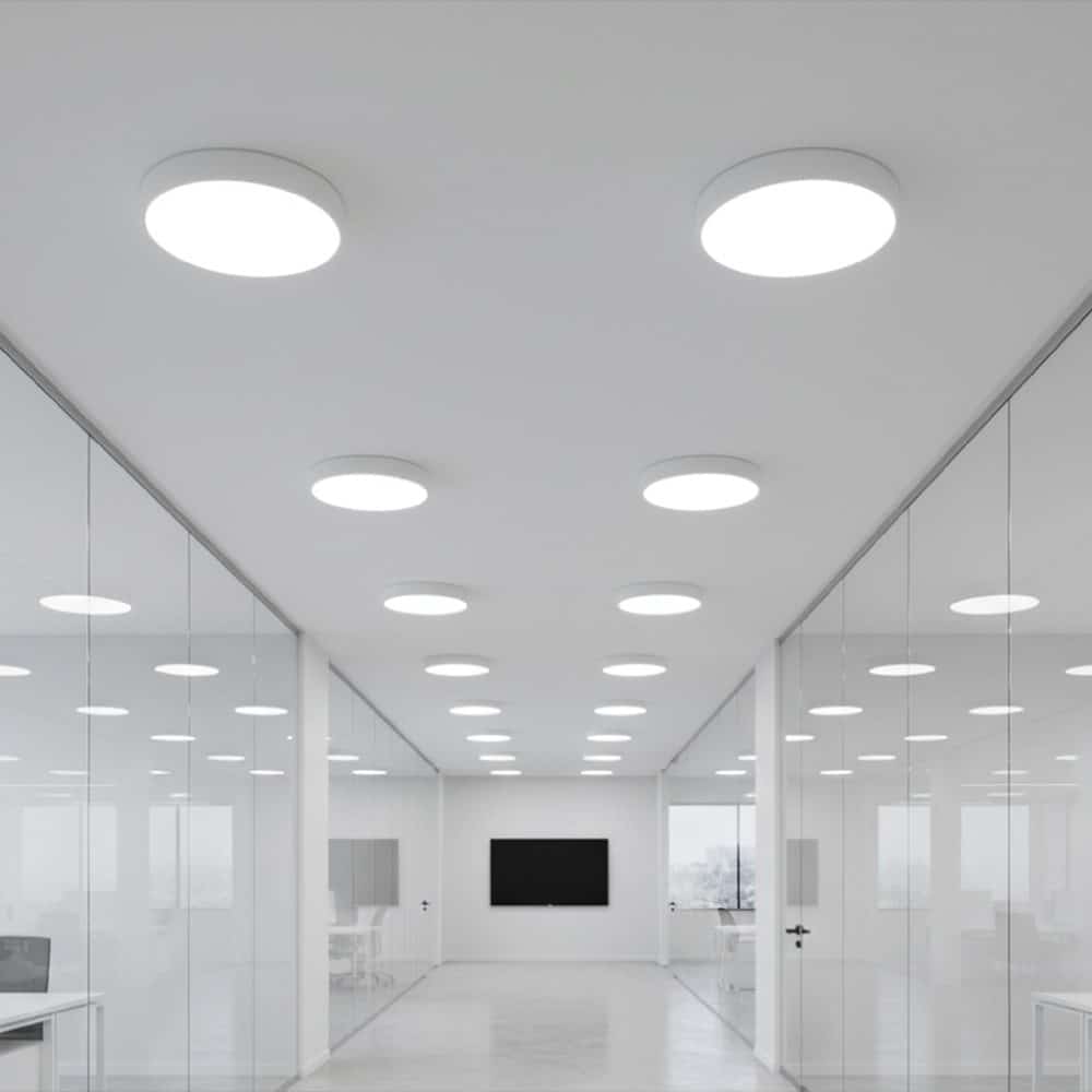 DOWNLIGHT LED CIRCULAR ADOSADO 9W, 675lm, IP20, 6500K 220-240VAC; Modelo: NV