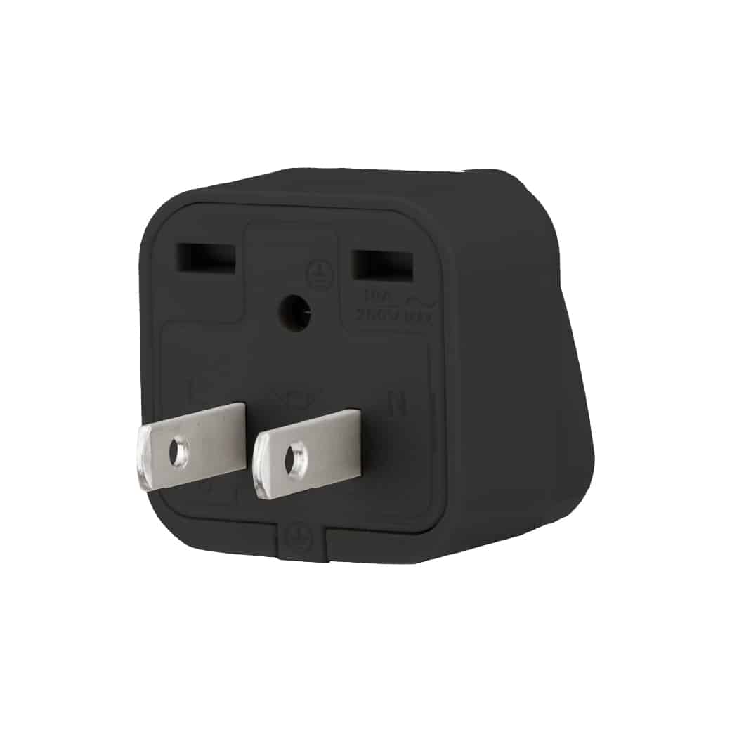 ENCHUFE 2 PATAS POLARIZADA BLANCO