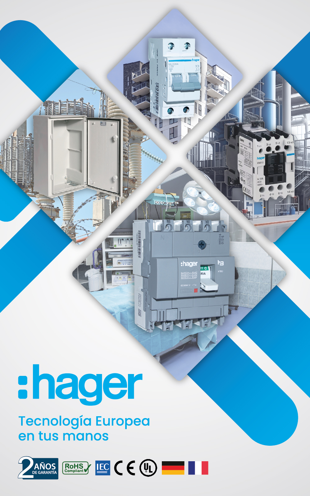 Catálogo Hager: Soluciones en Distribución de Energía