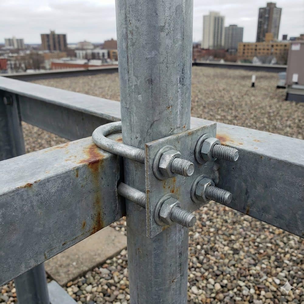 ABRAZADERA BOLT U 1-1/2" ACERO GALVANIZADO EN CALIENTE CON UL E317579