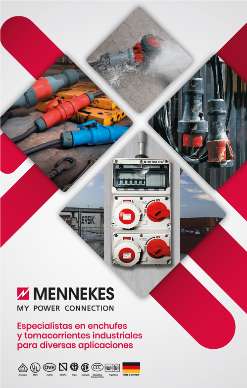 Catálogo Mennekes: Enchufes y Tomacorrientes Industriales para diversas aplicaciones