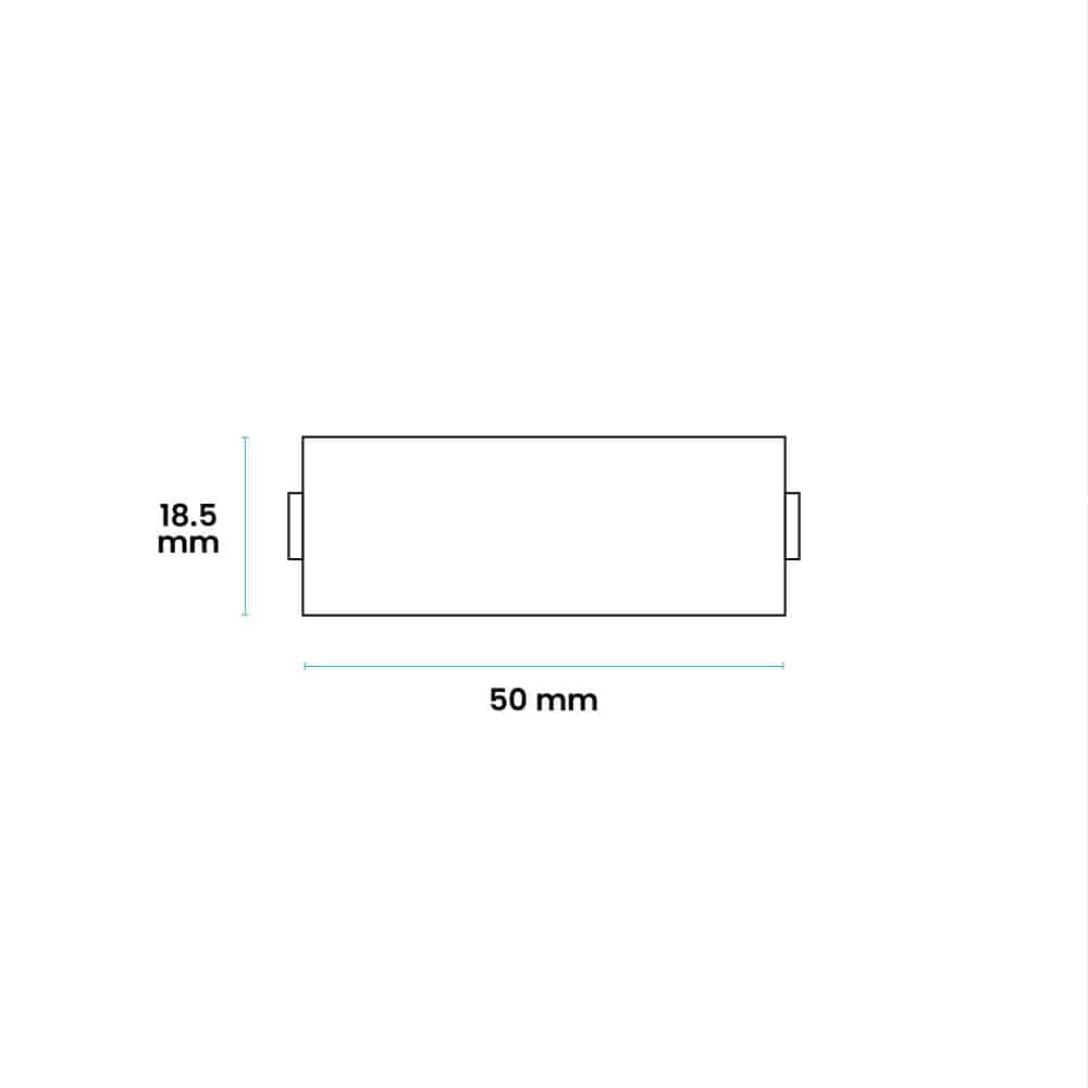 TAPA CIEGA BLANCA (1 MÓDULO)