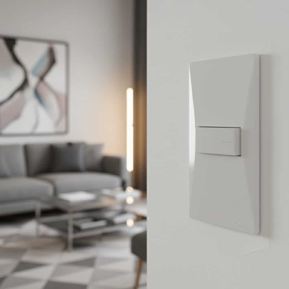 INTERRUPTOR SIMPLE 10A 250V BLANCO (1 MÓDULO)