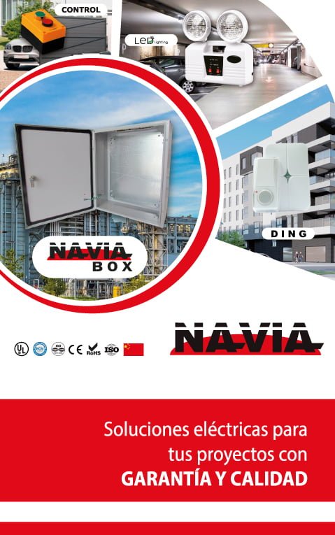 Catálogo Navia: Tableros, Iluminación LED, Conduit