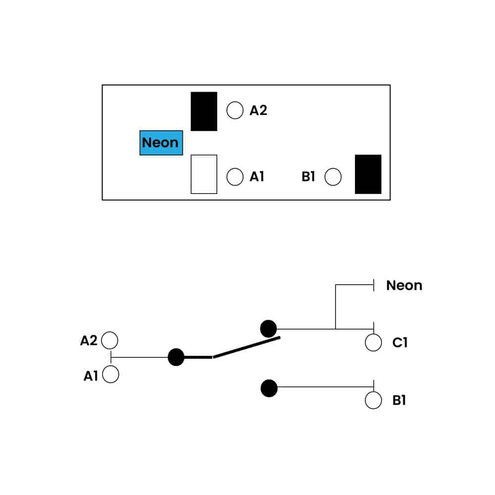 TIMBRE PULSADOR SIMPLE (liso) 10A 250V BLANCO (1 MÓDULO)
