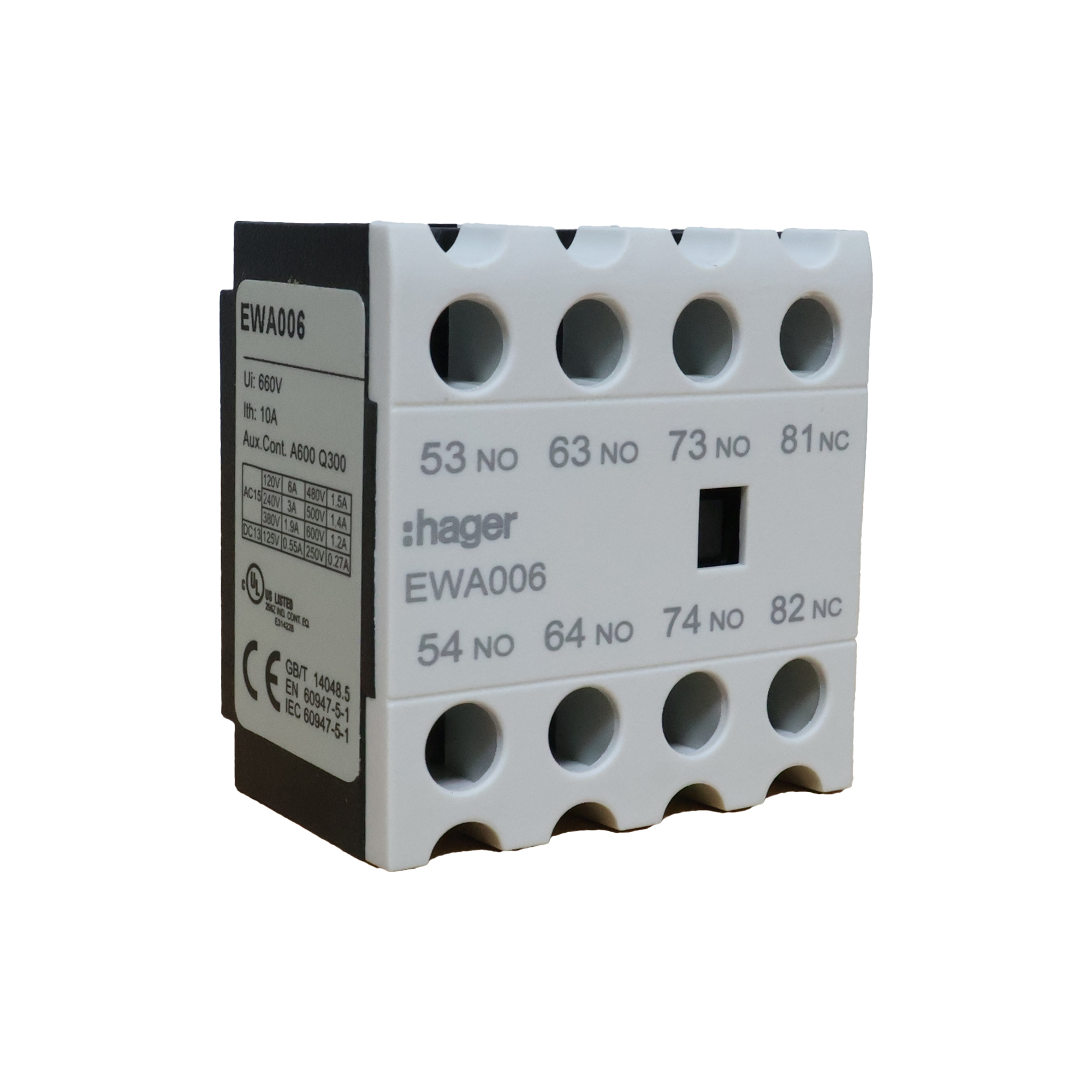 RELÉ PARA CONTACTOR EW7 a EW32 (Reg. 0.35-0.5)