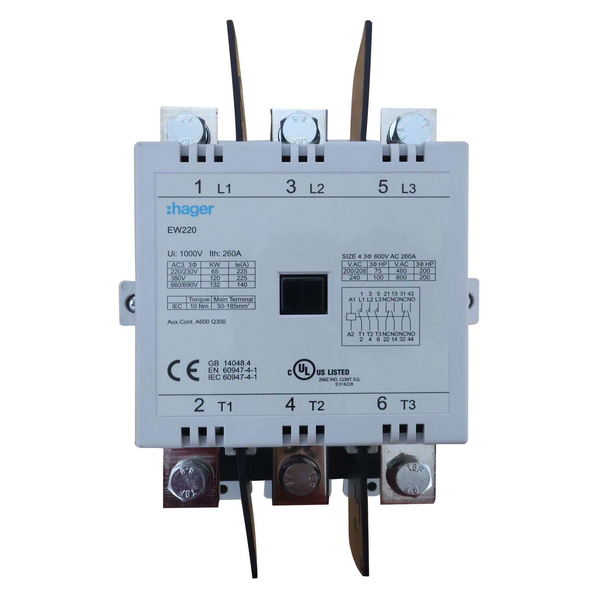 RELÉ PARA CONTACTOR EW7 a EW32 (Reg. 0.35-0.5)