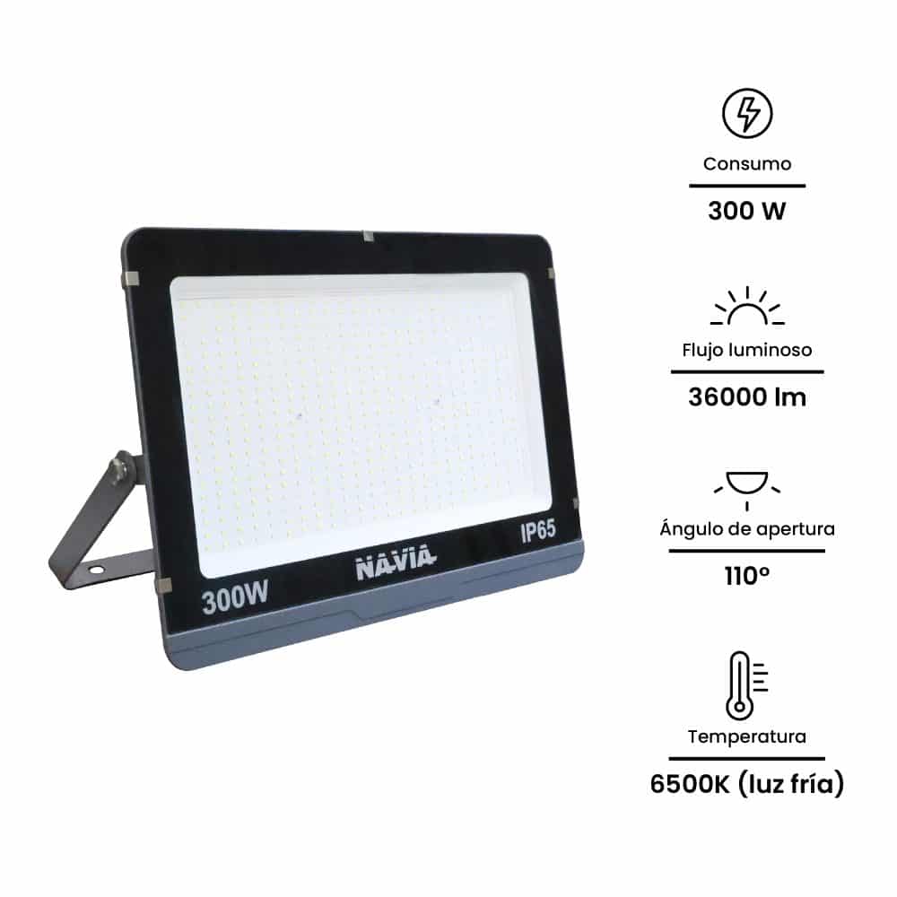 REFLECTOR LED 300W, 36000lm, IP65 IK06, 6500K 100-277VAC; Modelo: NV