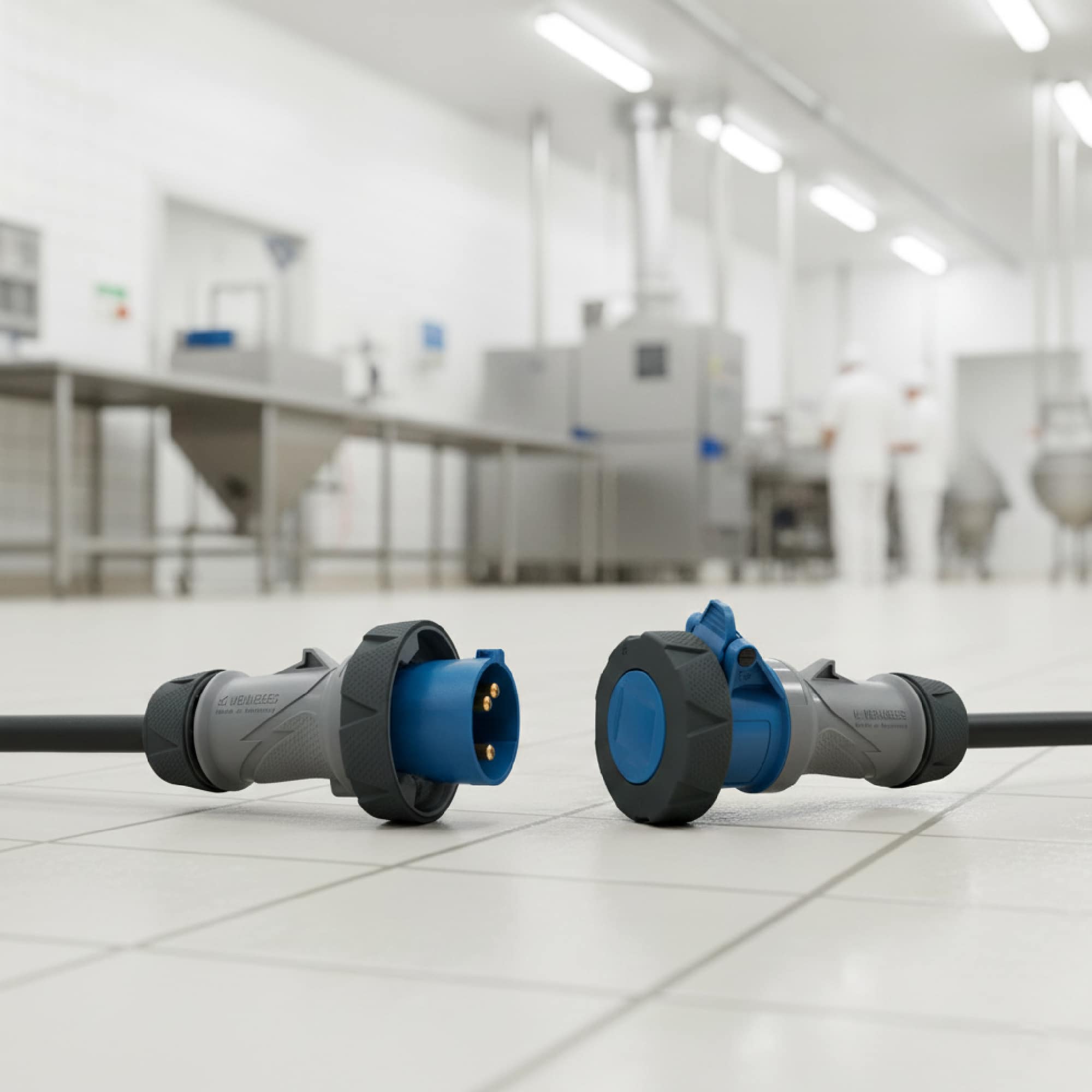 ENCHUFE 125AMP 3P+T 415V ROJO 6H IP67 POWERTOP PLUS