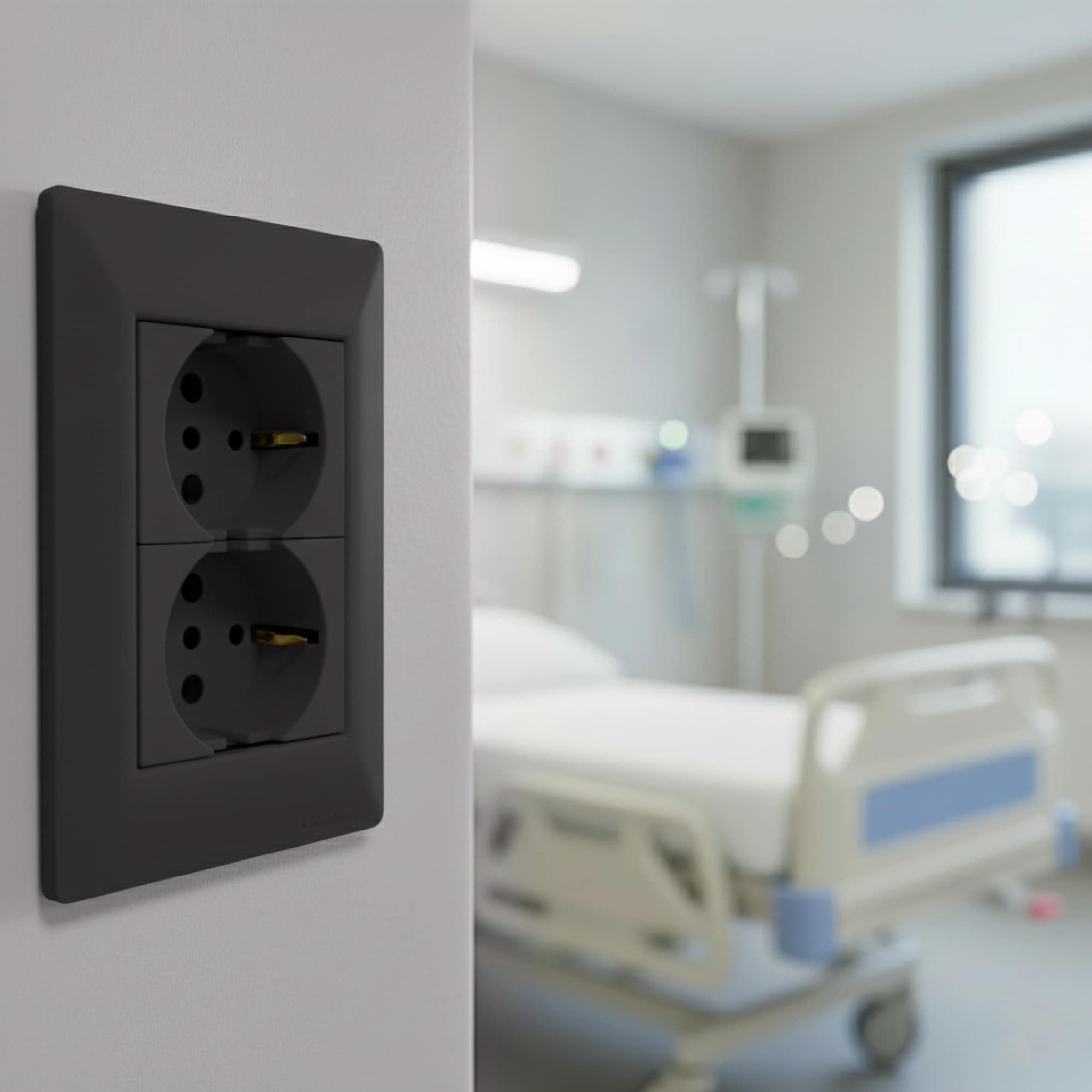 PLACA CIEGA BLANCA (4 MÓDULOS)