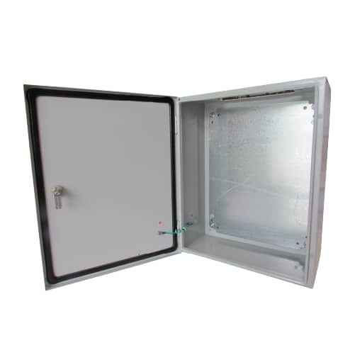 TABLERO METALICO ADOSABLE HERMETICO C/PLACA DE ACERO IP66 300X250X150MM