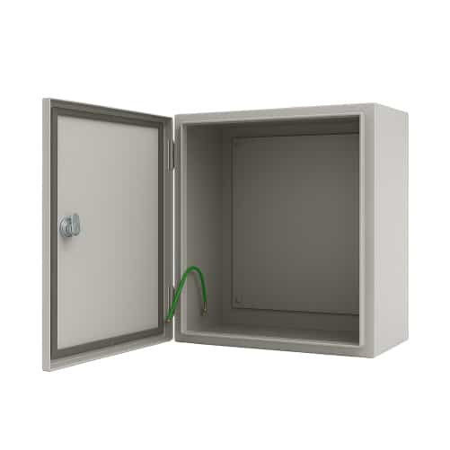 TABLERO METALICO ADOSABLE HERMETICO C/PLACA DE ACERO IP66 300X250X150MM