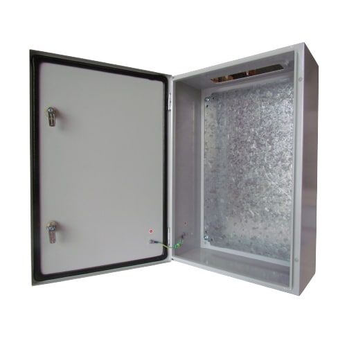 TABLERO METALICO ADOSABLE HERMETICO C/PLACA DE ACERO IP66 300X250X150MM