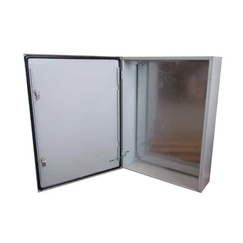 TABLERO METALICO ADOSABLE HERMETICO C/PLACA DE ACERO IP66 300X250X150MM