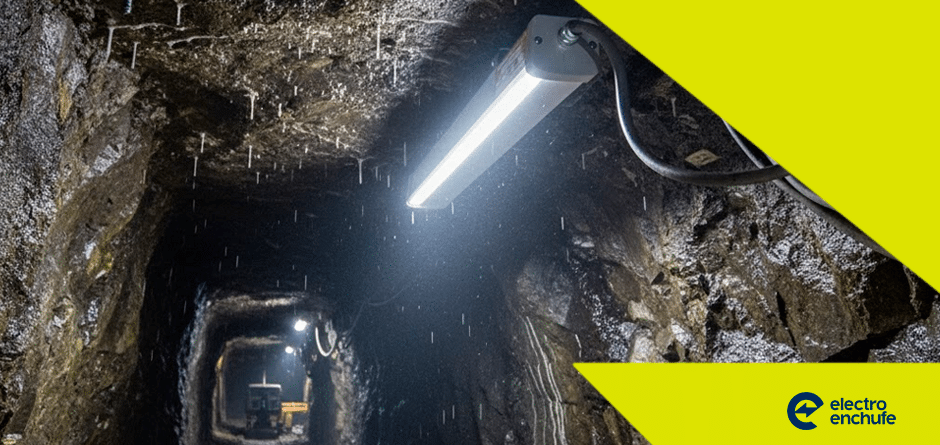 Soluciones eficaces de iluminación para zonas mineras