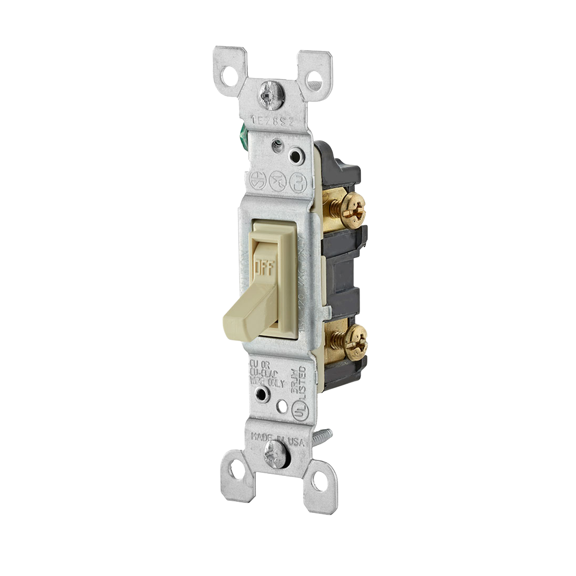 INTERRUPTOR SENCILLO UNIPOLAR 10A 250V CIEN MARFIL